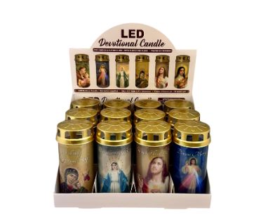 LED DEVOTIONAL CANDLES SET
