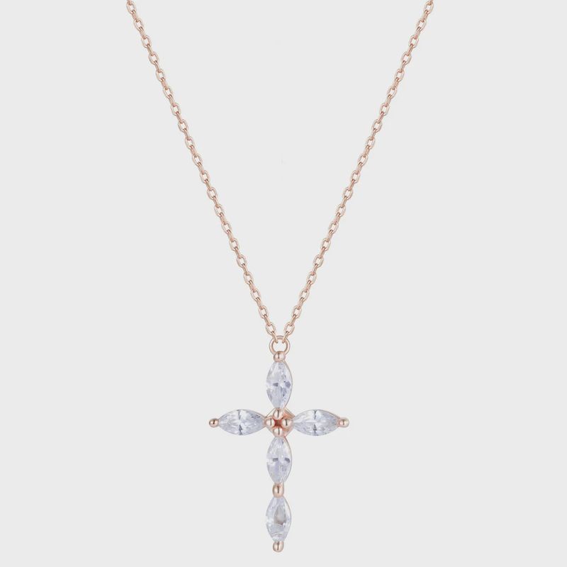 AVE NERIAH CROSS NECKLACE