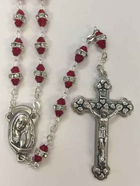 ROSARY WITH DIAMENTE