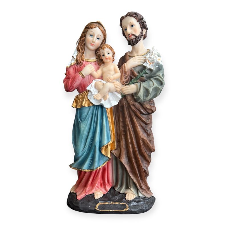 Holy Family Resin Statue