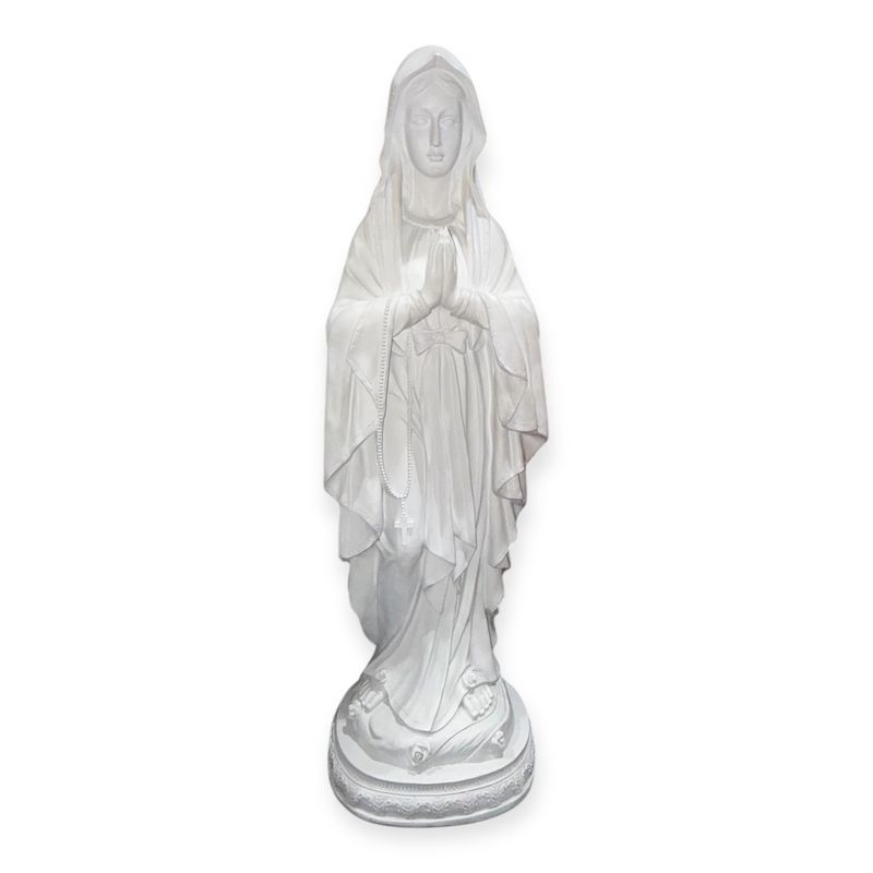 120cm Our Lady of Lourdes White