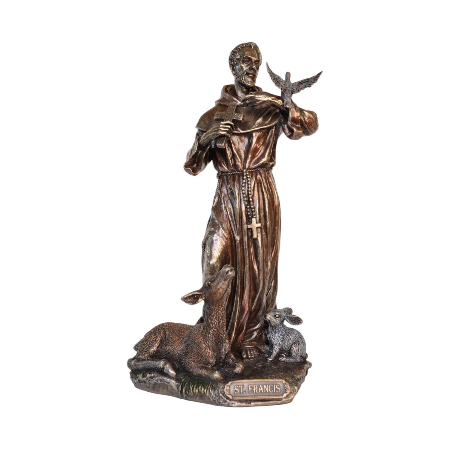 St Francis of Assisi - Bronze