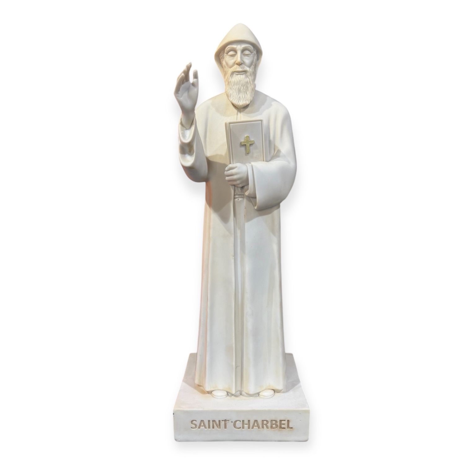 56CM St Charbel - White