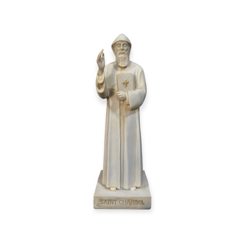 30CM St Charbel - White