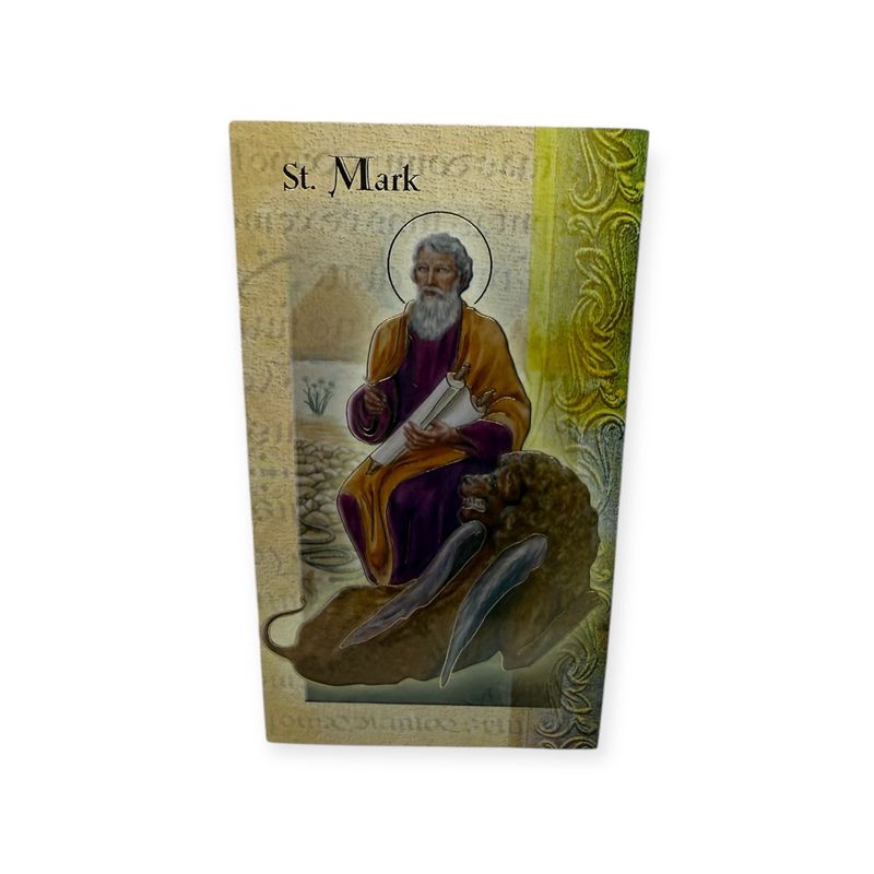 St Mark Prayer Card