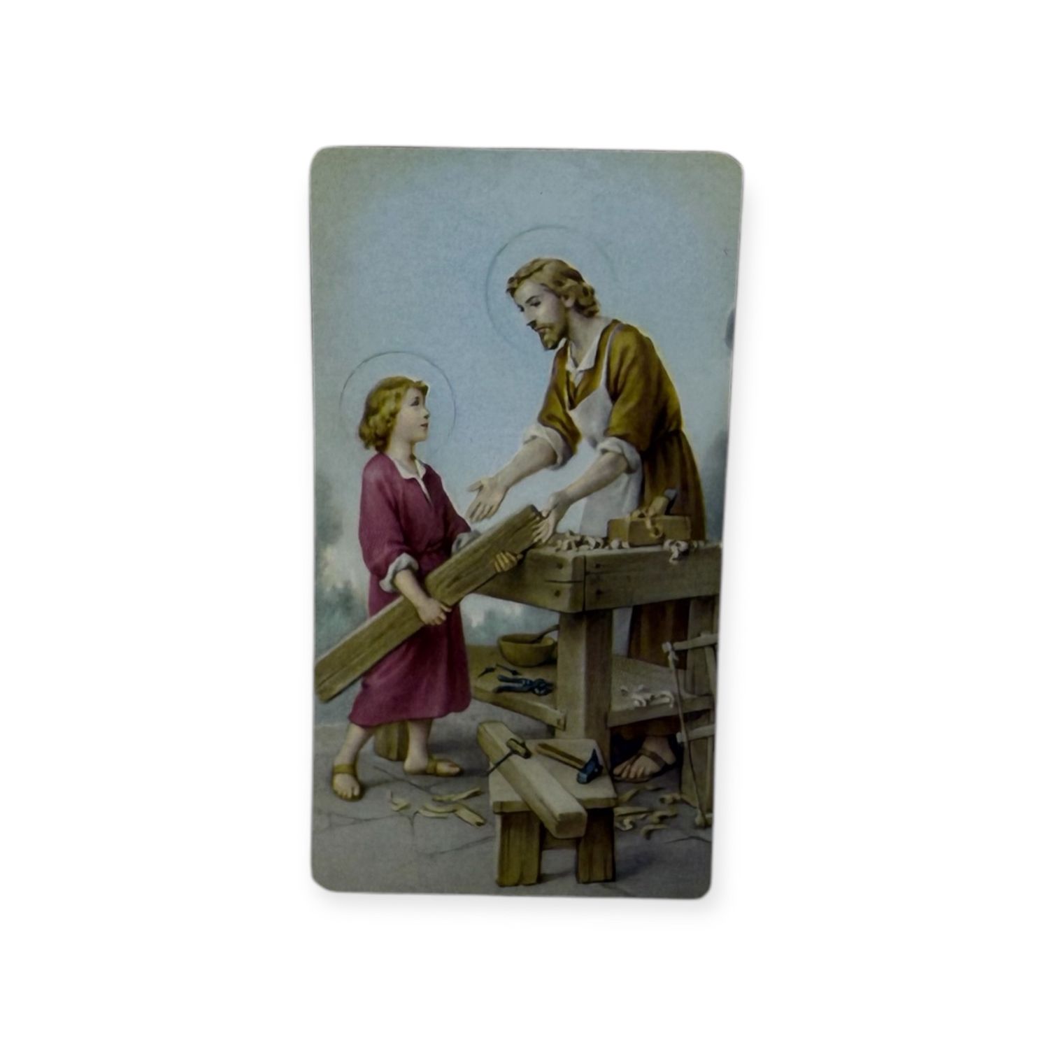 St Joseph The Worker Card