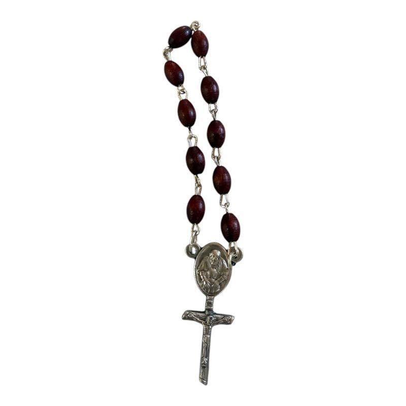 Rosary Ring Wooden - 5mm Beads