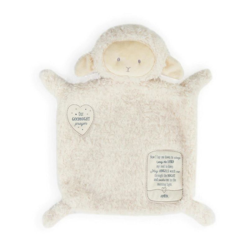 23cm/9&quot; Goodnight Prayer Lamb Blankie