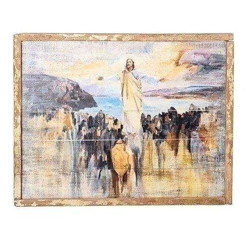 51cm/20&quot; The Redeemer Framed Panel
