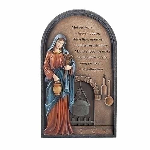23.5cm/9.25&quot; Kitchen Madonna Wall Plaque