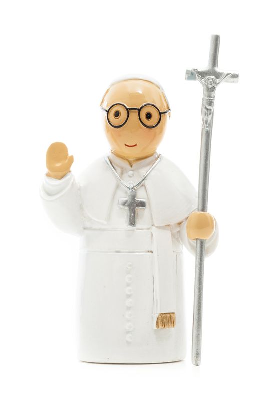 Pope Francis Statue (Little Drops)