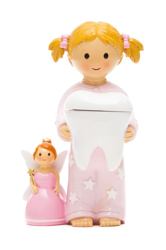 Tooth Fairy with Girl (Little Drops)