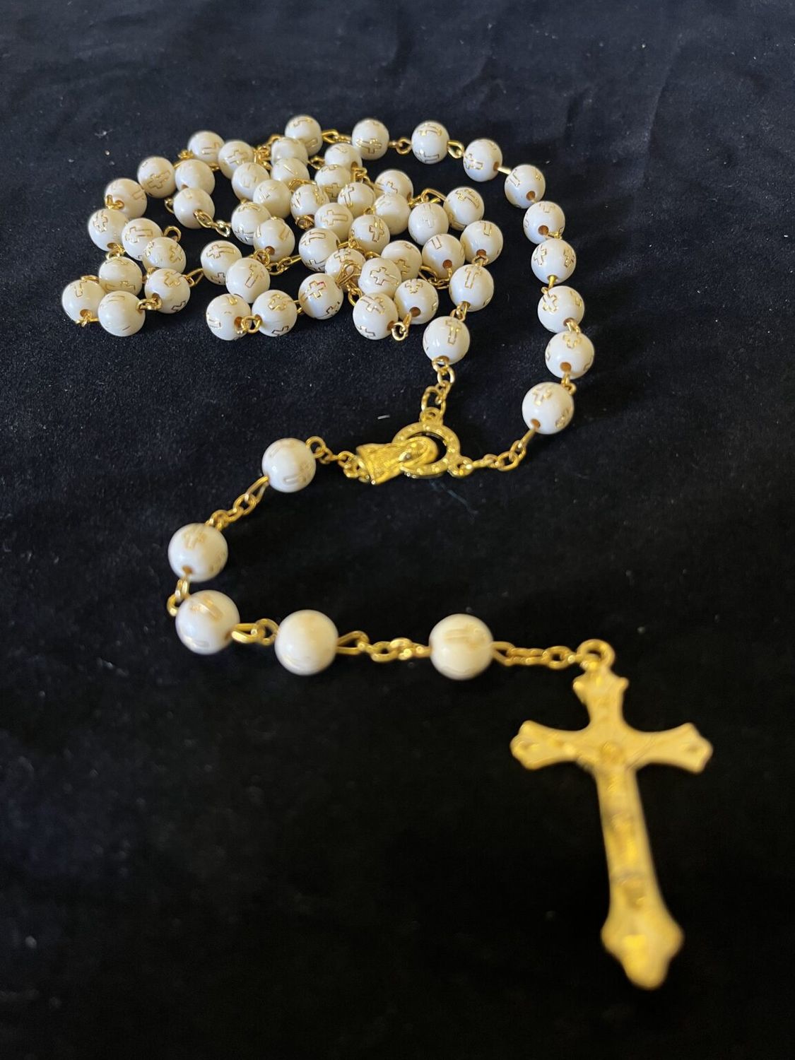 Plastic Rosary with Cross