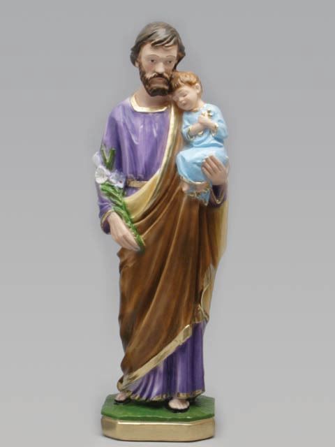 Statue Plaster Saint Joseph (30cm)