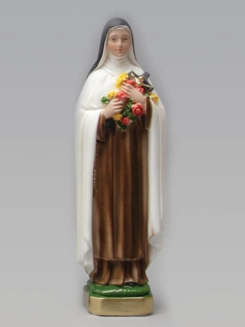 Statue Plaster Saint Therese (40cm)