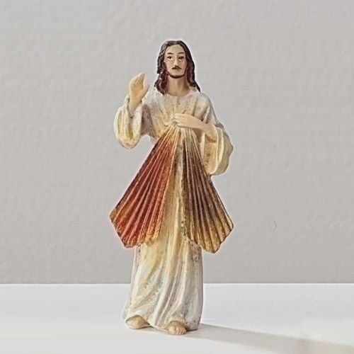 3.5" Divine Mercy Figurine