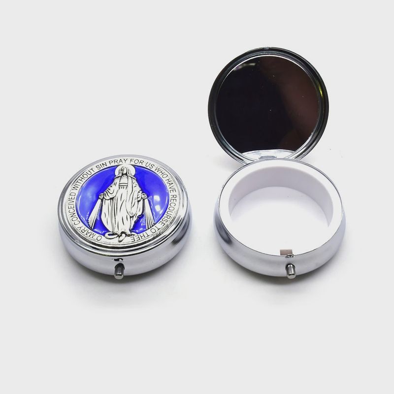 Miraculous Metal Rosary Case