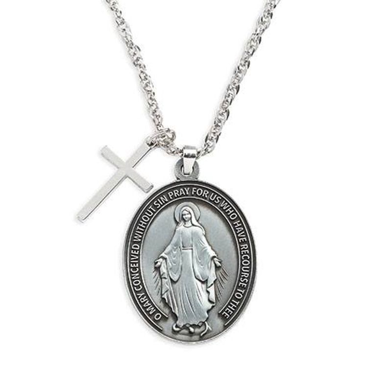 17CM Miraculous Medal Car Charm