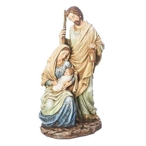 10&quot; Holy Family Figure with Pattern