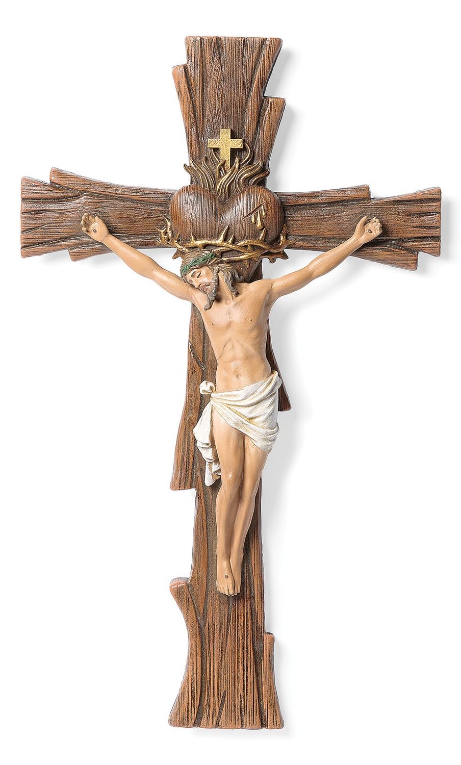 33cm/12.9&quot; Sacred Heart Crucifix