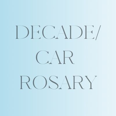 Car Rosaries/Decades