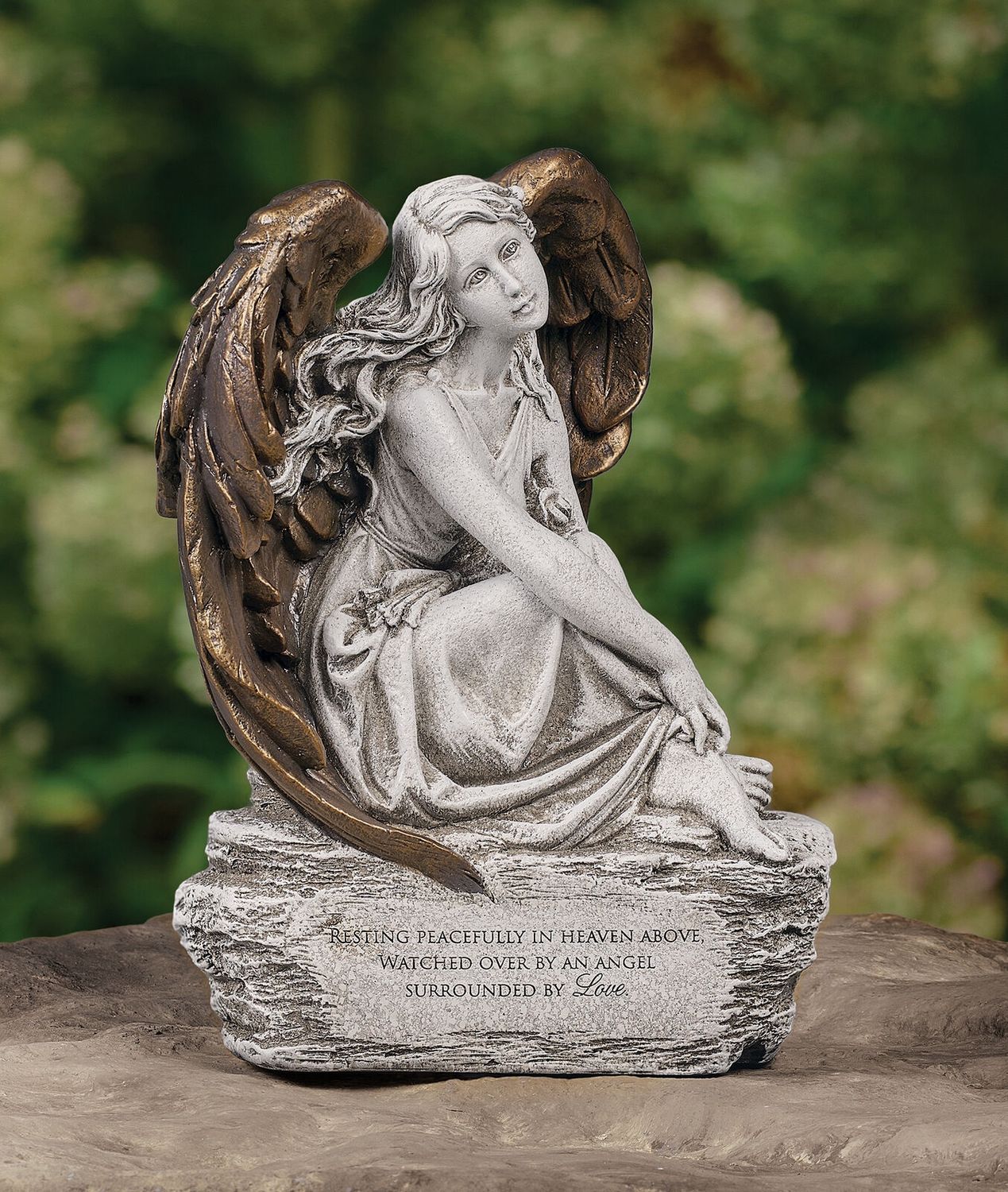 Roman Joseph&#39;s Studio - 30cm/11.81&quot; Memorial Angel Garden Statue