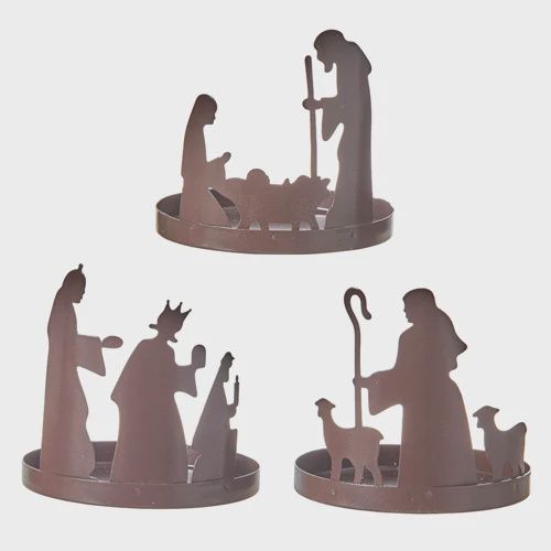 3.75&quot; Nativity Set of 3