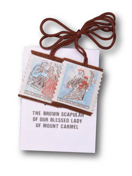 Scapular Brown Tapestry