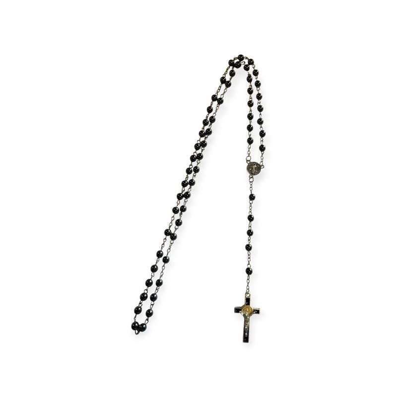 Metal Rosary With