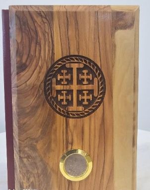 Bible with olive wood