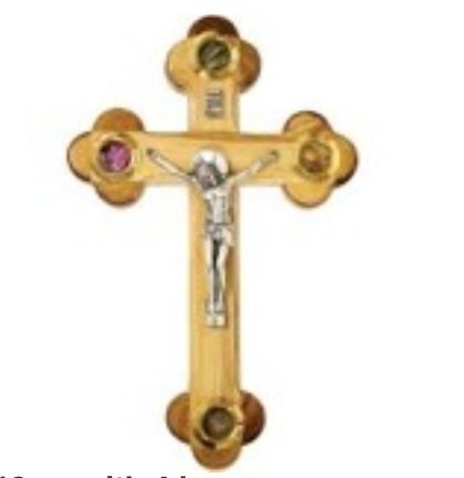 Cross 12cm with 4 lenses
