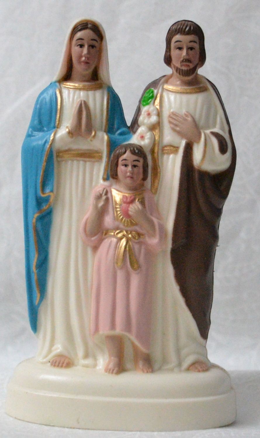 Holy Family Magnetic Plastic Statue 10cm