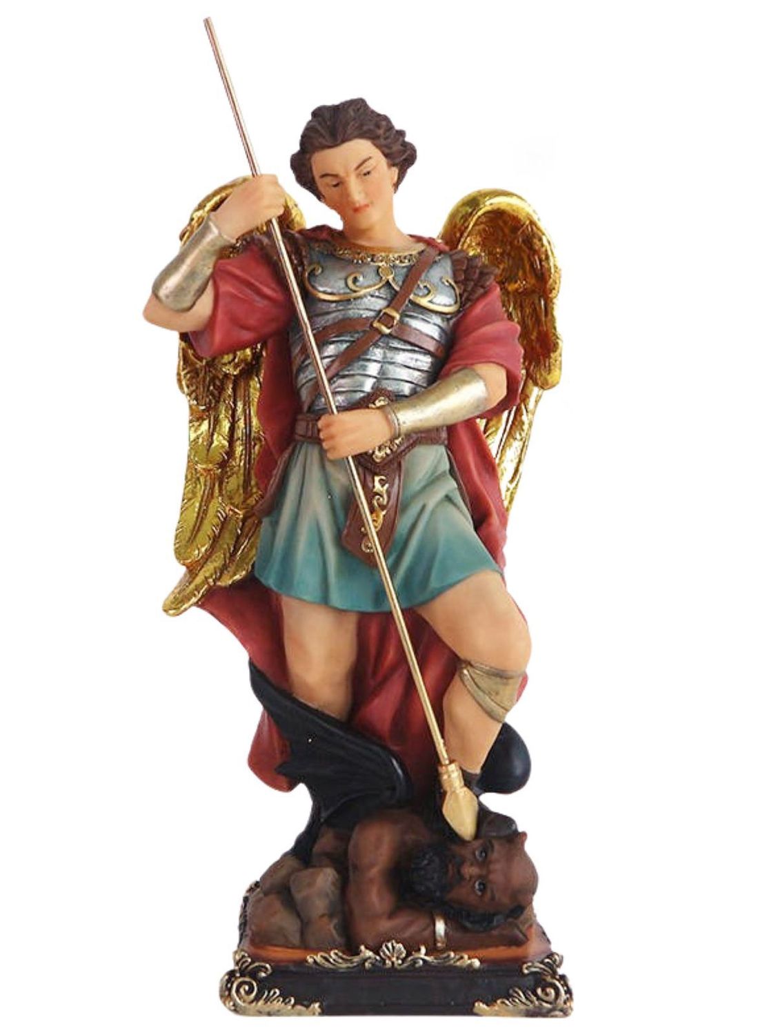 Archangel Michael Resin Statue 30cm