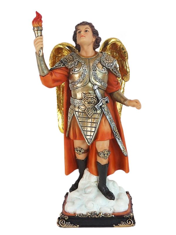 Archangel Jehudiel Resin Statue 30cm