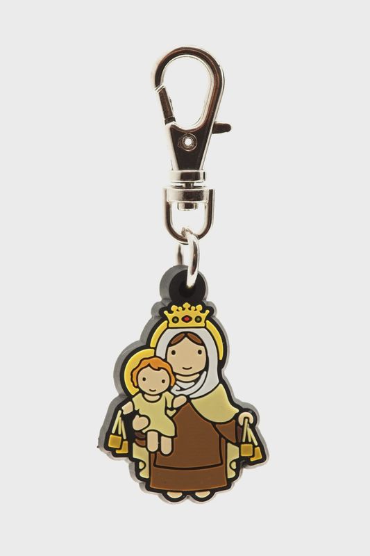 Our Lady of Mount Carmel Charm (Little Drops)