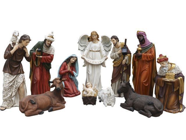 Nativity Set Resin - 11pcs - 600mm