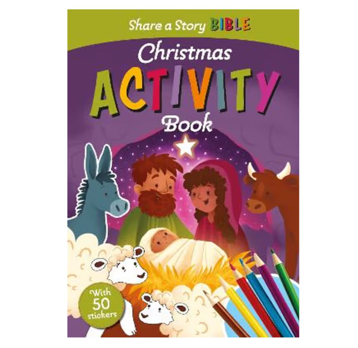 Share a Story Bible Christmas Activity Book