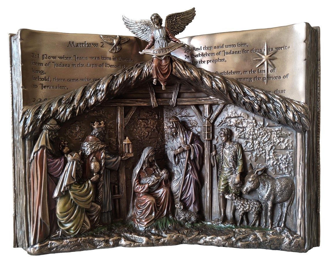 Nativity Bible - Bronze
