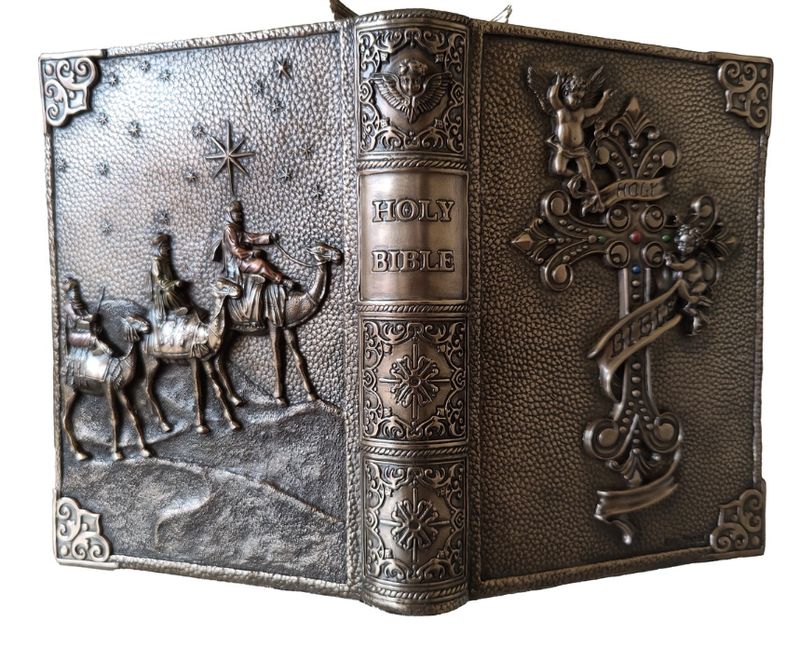 Nativity Bible - Bronze