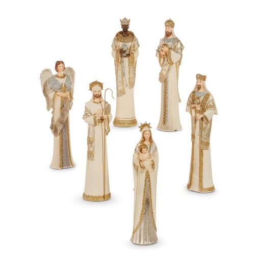 RAZ All Of The Trimmings - 36cm/14&quot; Regal Nativity (S/6)