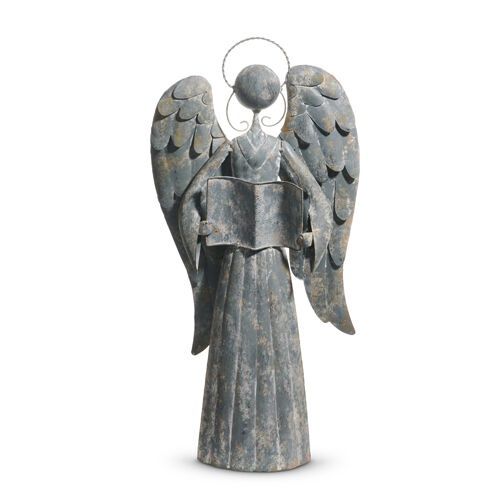 57cm/22&quot; Galvanised Angel