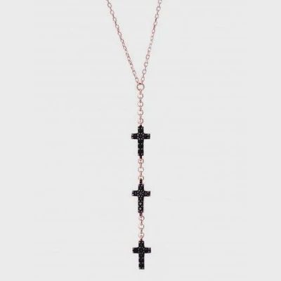AVE SARAH CROSS NECKLACE