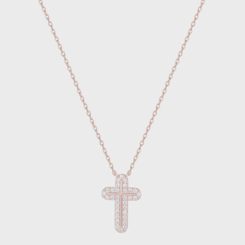 AVE ADELA CROSS NECKLACE