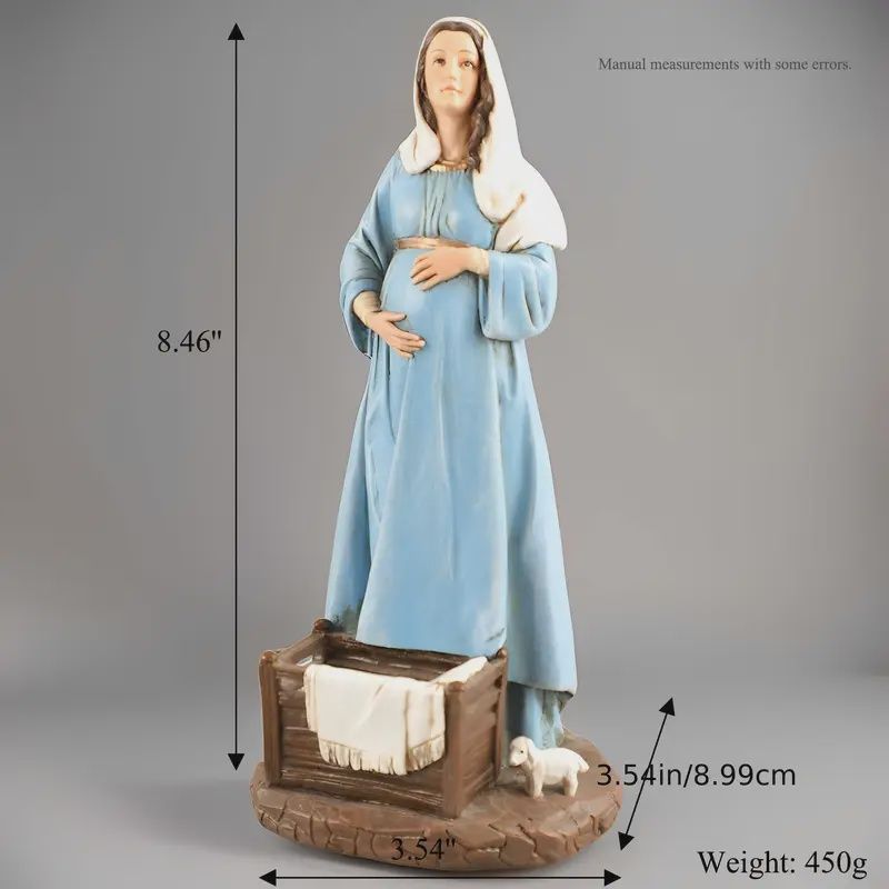 21.5Cm Resin Pregnant Statue