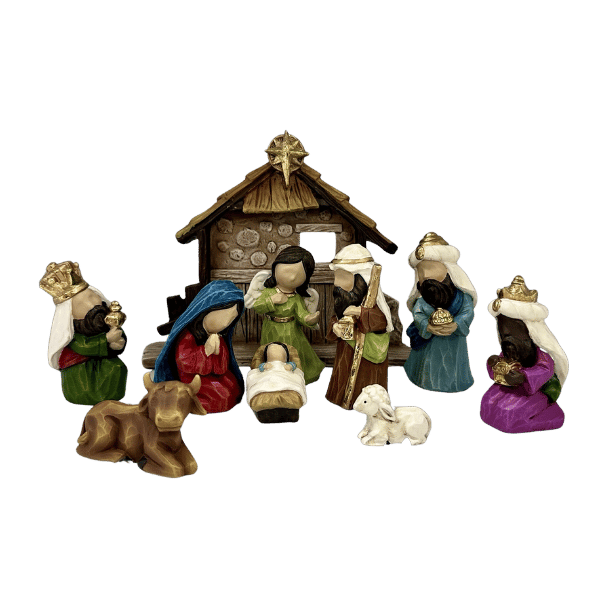 Children&#39;s Nativity Set 10pcs 120mm