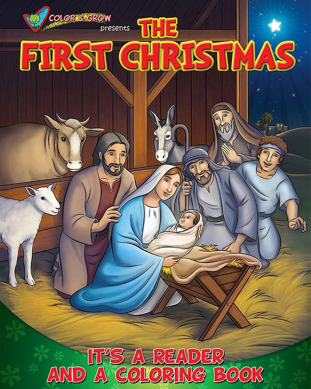The First Christmas Coloring Book