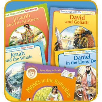 Read Along With Me Bible Stories  - Set of 5