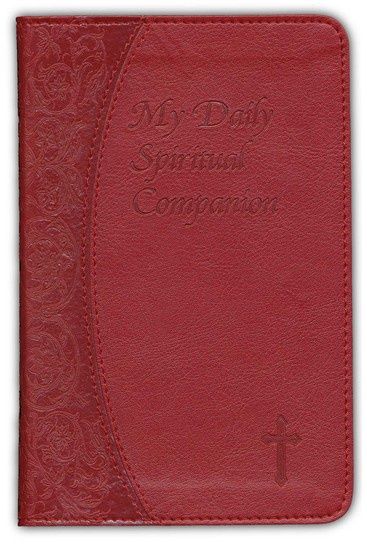 My Daily Spiritual Companion Leather Burgundy