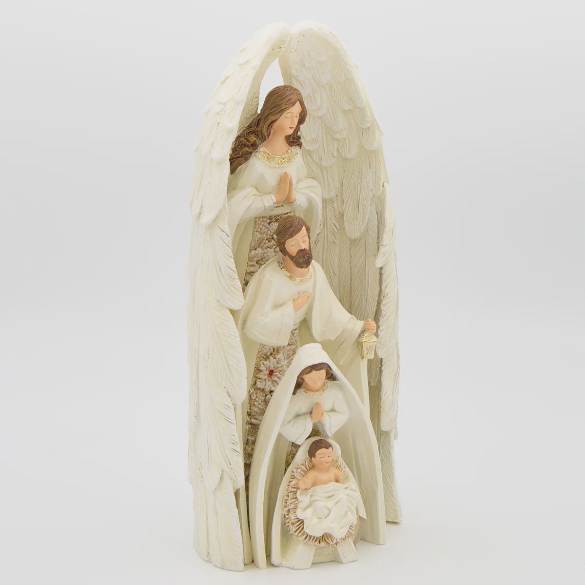 Set of 4 10" Nesting Nativity