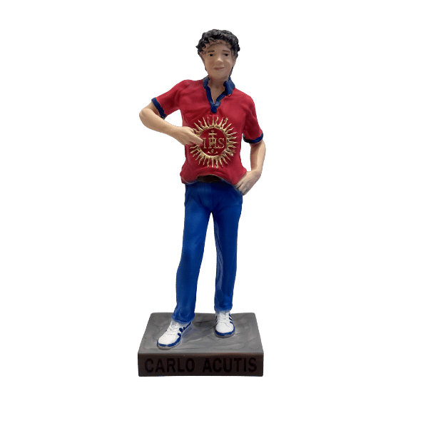 Carlo Acutis Resin Statue 23cm